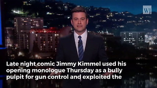 Kimmel Mocks Prayer While Exploiting Florida School Shooting for Political Agenda