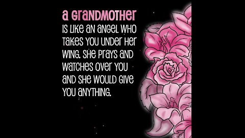 Grandmother Is Like An Angel [GMG Originals]