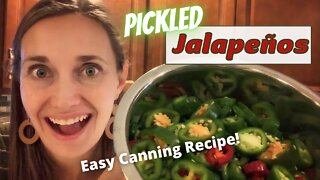 Let's Make Pickled Jalapeños! | Easy Canning Recipe for Pickling Jalapenos