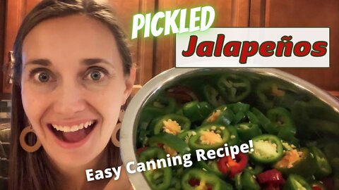 Let's Make Pickled Jalapeños! | Easy Canning Recipe for Pickling Jalapenos