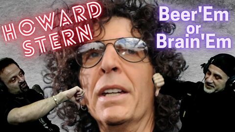 Beer'Em? or Brain'Em? - Howard Stern #howardstern #robin #howardsternshow
