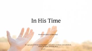 In His Time and May 15 Prayer Time