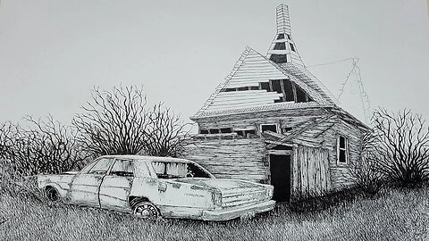 Drawing Abandoned Places III