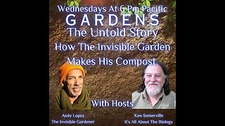 How The Invisible Garden Makes His Compost.