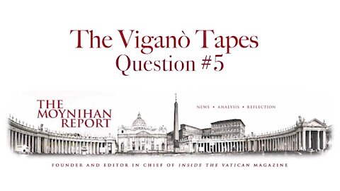 The Vigano’ Series - “Question 05”