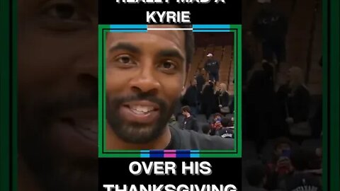 |NEWS| White People Really Mad A Kyrie Over This Comment About Thanksgiving
