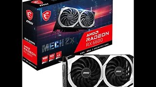 MSI Gaming AMD Radeon RX 6600