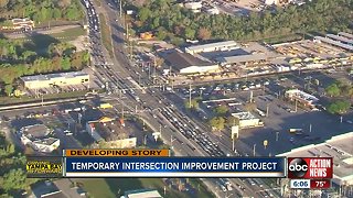 Temporary improvement project coming to busy Pasco County intersection