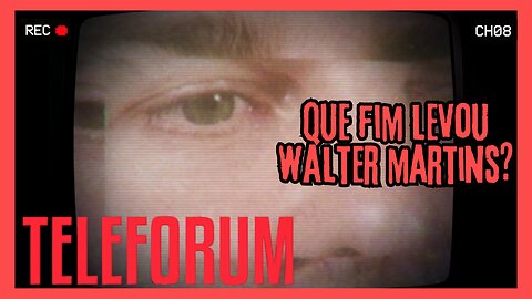 Investigating what happened to Walter Martins | TELEFORUM | Brazilian indie horror and on VHS