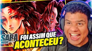 (RESUMIU TODA HISTÓRIA) SOL & LUA (Kokushibo & Yoriichi) | BASARA ft. @M4RKIM | React Anime Pro