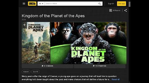 Kingdom of the Planet of the Apes (2024) (Trailer) Predictive Programming at it Finest!