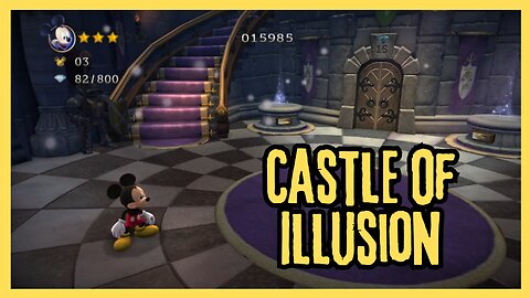 Em busca da pobre Minnie sequestrada | CASTLE OF ILLUSION | Mega Drive Remake