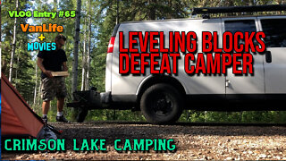 Vanlife Camping - Crimson Lake