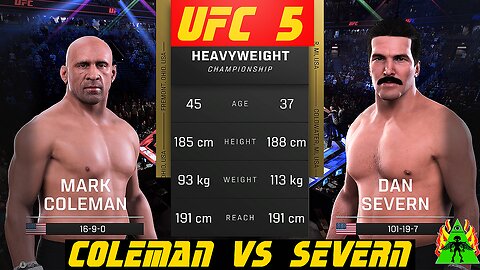 UFC 5 - COLEMAN VS SEVERN