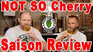 Homebrew Review with Brian and Mark - Tart Cherry Saison