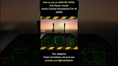 F/A-18 Superhornet: How to use the AGM-88 HARM missile