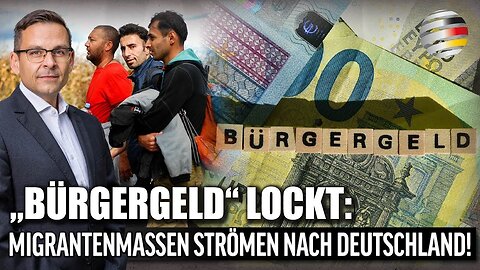 „Bürgergeld“ lockt: Migrantenmassen strömen nach Deutschland!Gerald Grosz@Deutschland Kurier🙈