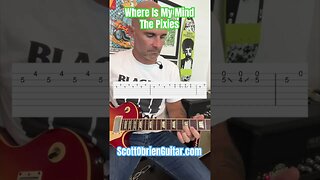 Where Is My Mind The Pixies Guitar Lesson + Tutorial #guitar #guitarlessons