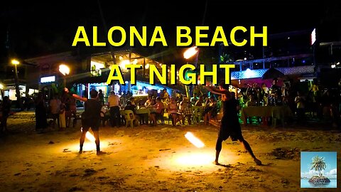 Alona Beach On A Saturday Night - Panglao, Philippines