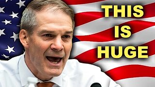 BREAKING: JIM JORDAN JUST SHOCKED THE WORLD!!!