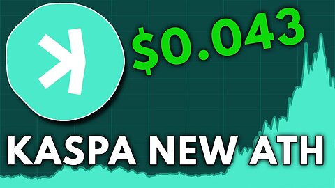 Kaspa Hit's New ATH | New Top 5 Exchange Listing