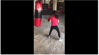Fierce 6-year-old destined to be boxing champ