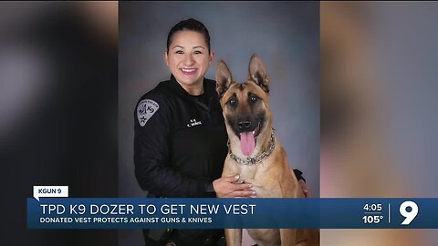 TPD: K-9 Dozer getting a new protective vest