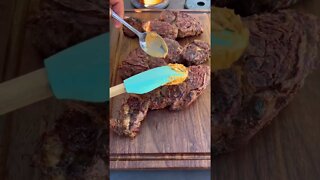 Grilled Argentinian ribeye and crispy Smashed potatoes | @ARGENTINE BEEF USA