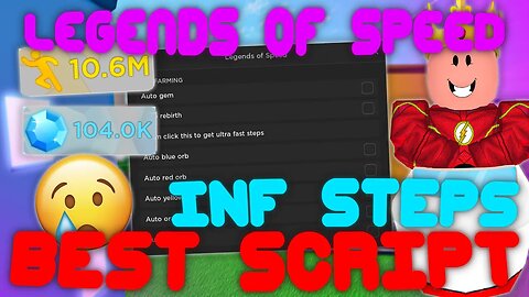 (2022 Pastebin) The *BEST* Legends of Speed Script! Auto Collect Orbs, Auto Hoops, and more!