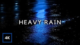 HEAVY RAIN for Sleep in under 5 Minutes | Insomnia Relief with 12 Hours of Rain
