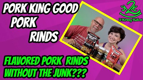 "Stupid Hot", the name says it all. Review of Pork King Good pork rinds | Keto Pork rinds