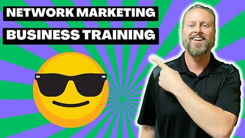 Network Marketing Business Training | Business Opportunity No Fees to Start