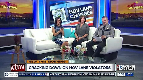 Cracking down on HOV lane violators