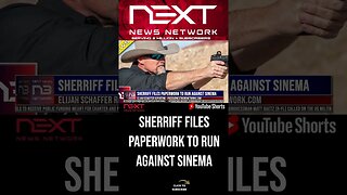 Sherriff Files Paperwork to Run Against Sinema #shorts