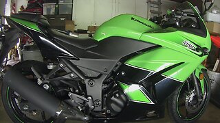 Replacing a Drive Chain and Sprockets on a 2011 Ninja 250