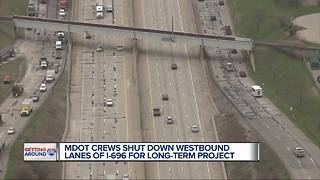Everything you need to know about the WB I-696 closure in Macomb Co.