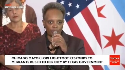 Chicago Mayor Lightfoot says she wants to drain Texas of residents as an answer to migrant buses