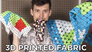 Experimenting with 3D Printed Fabric