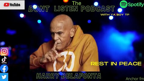Harry Belafonte Rest in Peace a leader speaking truth to power
