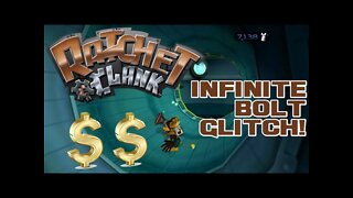 Ratchet & Clank - Infinite Bolt Glitch - PlayStation 3 Gameplay 😎Benjamillion