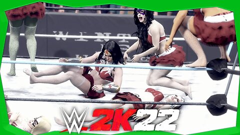 WWE 2K22 | FAN-FAVORITE SUPERHEROINE ELIMINATION MATCH |🎄2022 Holiday Special🎄[60 FPS PC]