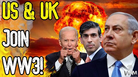 US & UK JOIN WW3! - False Flag Attacks On Ships In The Red Sea! - Israel Wants ALL Of Gaza!