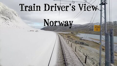 TRAIN DRIVER'S VIEW: Changing Seasons on the Bergen Line☀️🌧🍂☃️