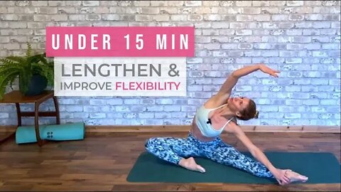 Under 15 min Full Body Ballerina Stretch - Lengthen and improve flexibility