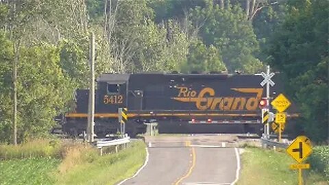 Wheeling & Lake Erie Tanker Train From Creston, Ohio July 11, 2023