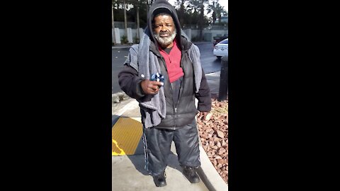 20 years homeless in Las Vegas, Cooper has a room for super bowl weekend