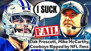 Dak Prescott And Mike McCarthy Get DESTROYED By Cowboys Fans After Another Playoff DISASTER