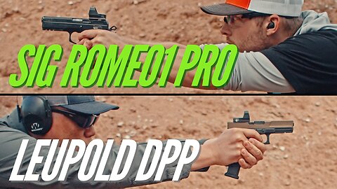 Sig Sauer Romeo1 Pro vs Leupold DeltaPoint Pro Pistol Red Dots Review