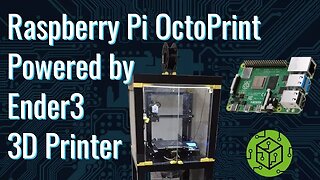 Raspberry Pi OctoPrint Powered by Ender3 3D Printer