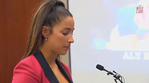 Aly Raisman’s Testimony Against Monster Doctor Sparks Applause